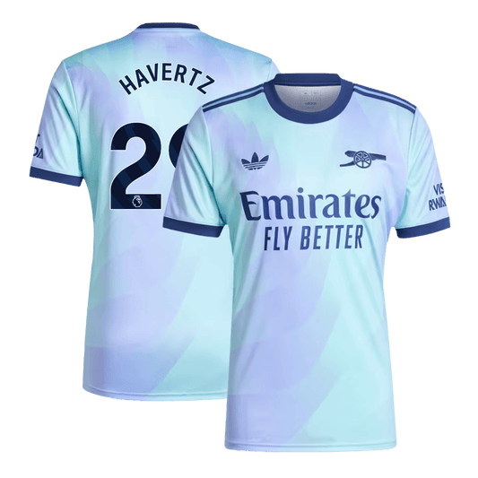 HAVERTZ #29 Arsenal Third Away  Soccer Jersey 2024/25 Top Soccer Jerseys Store