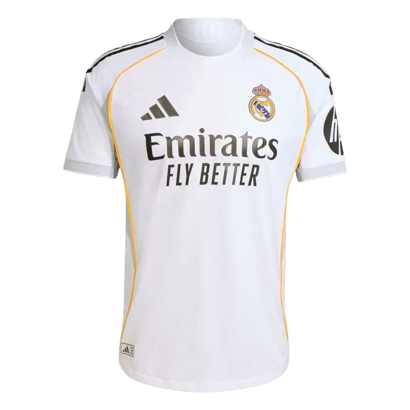Player Version Real Madrid Home Soccer Jersey 2025/26 Top Soccer Jerseys Store