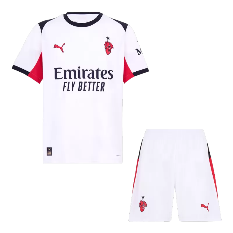 AC Milan Away Soccer Jersey Kit(Jersey+Shorts) 2025/26