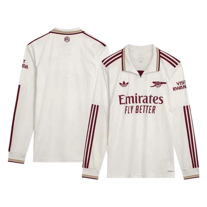 Arsenal Third Away Long Sleeve Soccer Jersey 2025/26