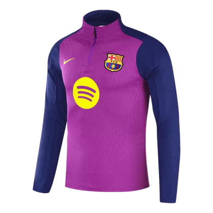 Barcelona 1/4 Zip Training Kit (Jacket + Pants) 2025/26 - Purple