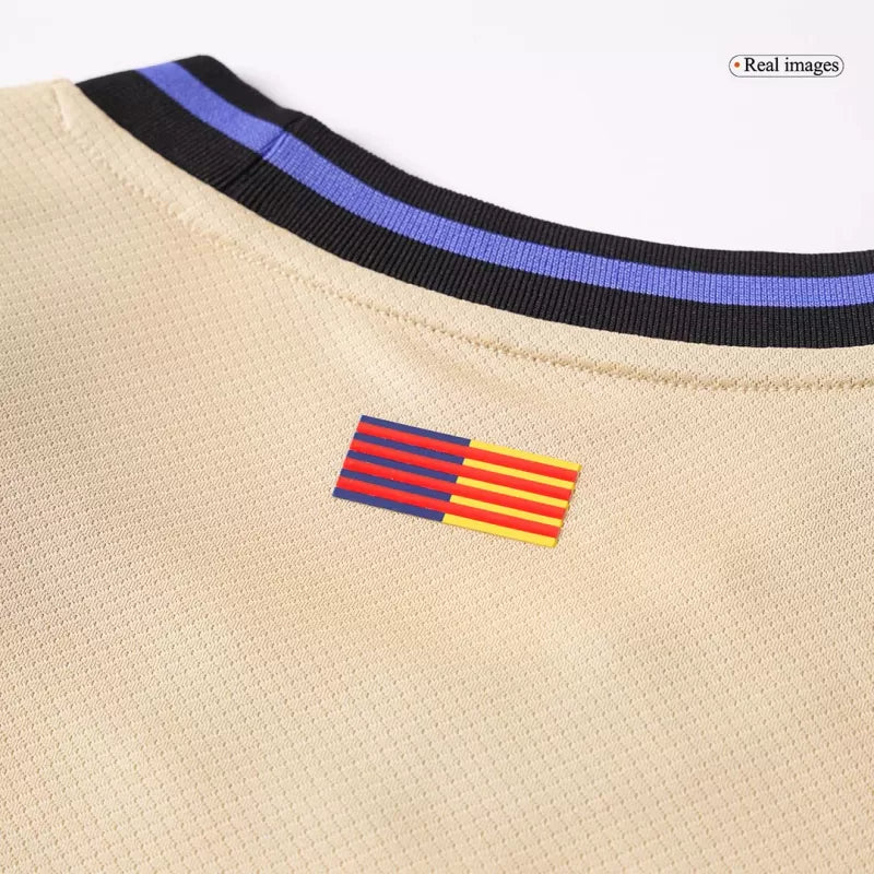 Barcelona Away Soccer Jersey Kit(Jersey+Shorts) 2025/26