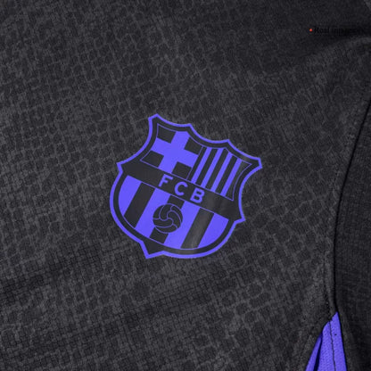 Barcelona Pre-Match 2025/26 Soccer Jersey - Black