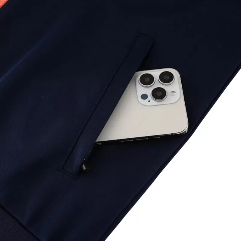 Barcelona Training Jacket 2025/26 - Navy&Orange