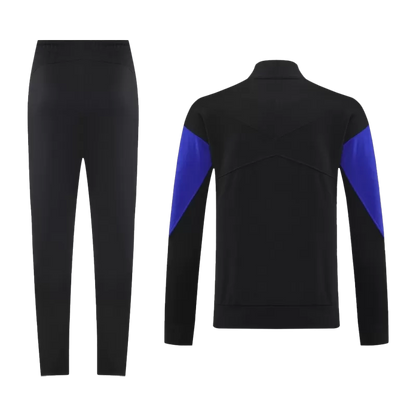 Barcelona Training Jacket Kit (Jacket+Pants) 2025/26 - Black&Blue