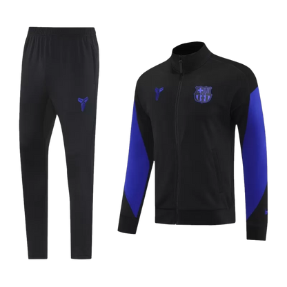 Barcelona Training Jacket Kit (Jacket+Pants) 2025/26 - Black&Blue