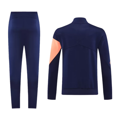 Barcelona Training Jacket Kit (Jacket+Pants) 2025/26 - Navy&Orange