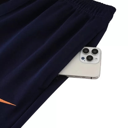 Barcelona Training Jacket Kit (Jacket+Pants) 2025/26 - Navy&Orange