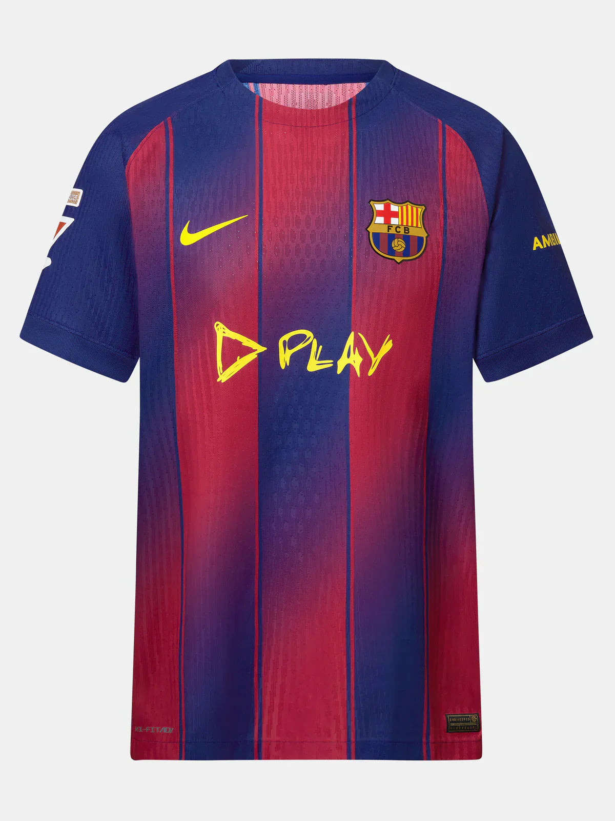 Barcelona x Spotify Playlist Soccer Jersey 2025/26 Ed Sheeran