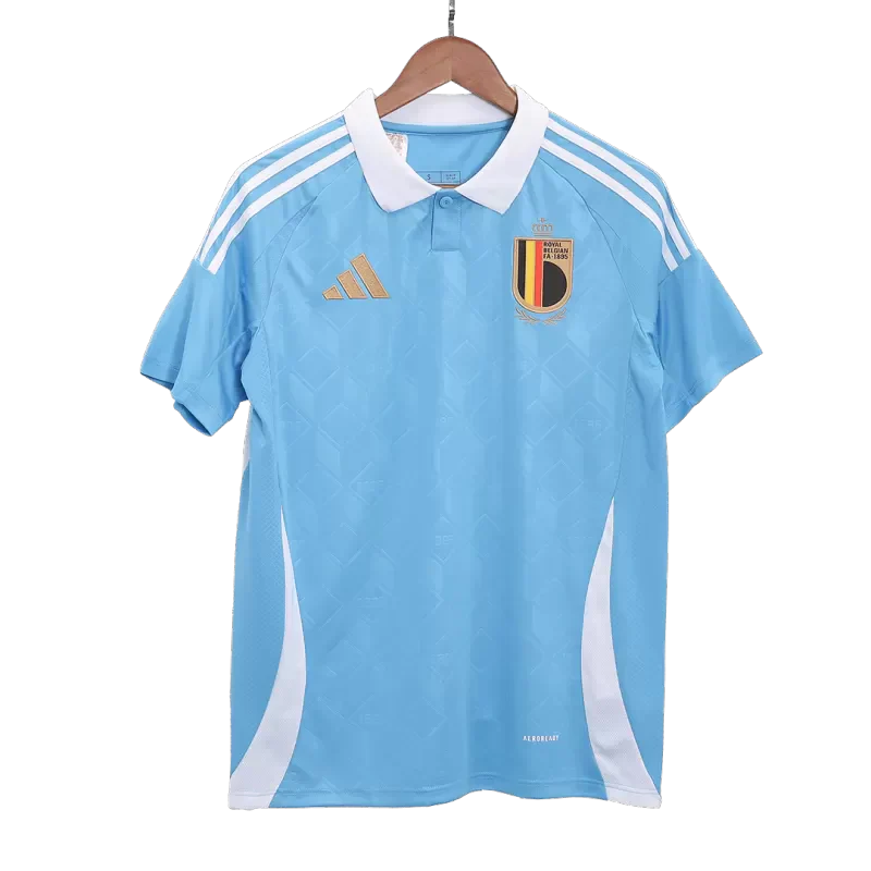 Belgium DE BRUYNE #7 Away Soccer Jersey 2024 topsoccerjerseys.com