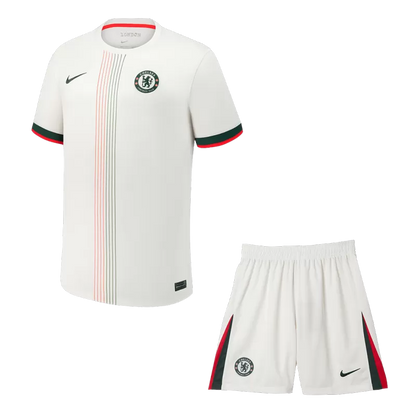 Chelsea Away Soccer Jersey Kit(Jersey+Shorts) 2025/26