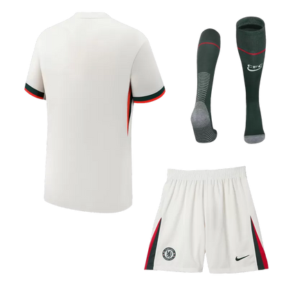 Chelsea Away Soccer Jersey Kit(Jersey+Shorts+Socks) 2025/26
