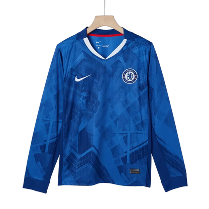 Chelsea Home Long Sleeve Soccer Jersey 2025/26