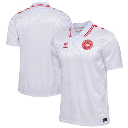 Denmark Away Soccer Jersey 2024 topsoccerjerseys.com