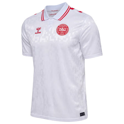 Denmark Away Soccer Jersey 2024 topsoccerjerseys.com