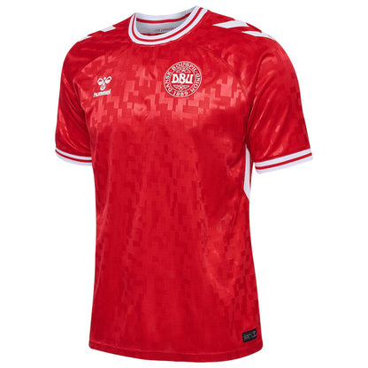 Denmark Home Soccer Jersey 2024 topsoccerjerseys.com