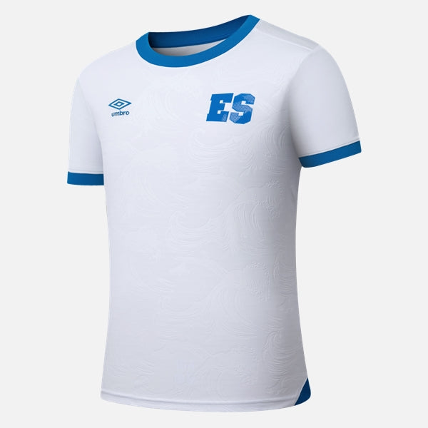 El Salvador Away 2024 Soccer Jersey by Umbro topsoccerjerseys.com