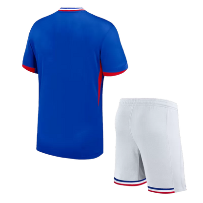France Home Soccer Jersey Kit(Jersey+Shorts) Euro 2024