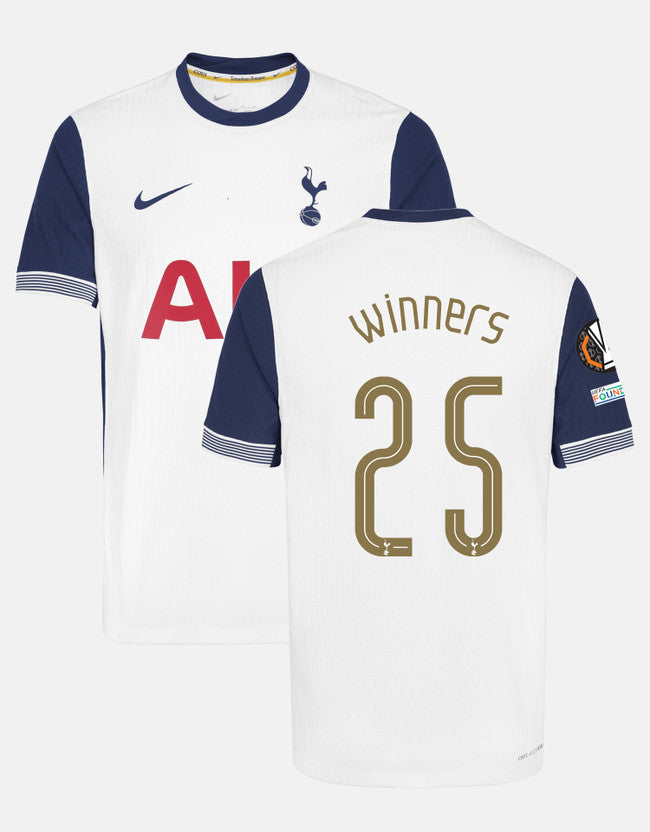Europa League Winners Tottenham Hotspur Home  Soccer Jersey 2024/25 Go Game Wear