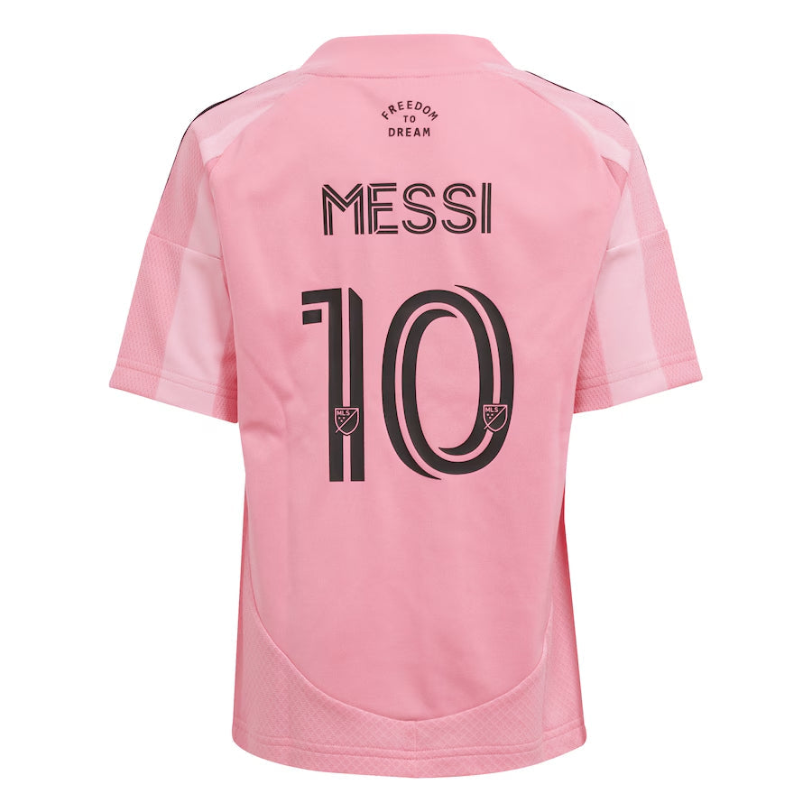 Inter Miami CF Messi #10 Home Soccer Kit for kids (shirt + shorts) 2025 Go Game Wear
