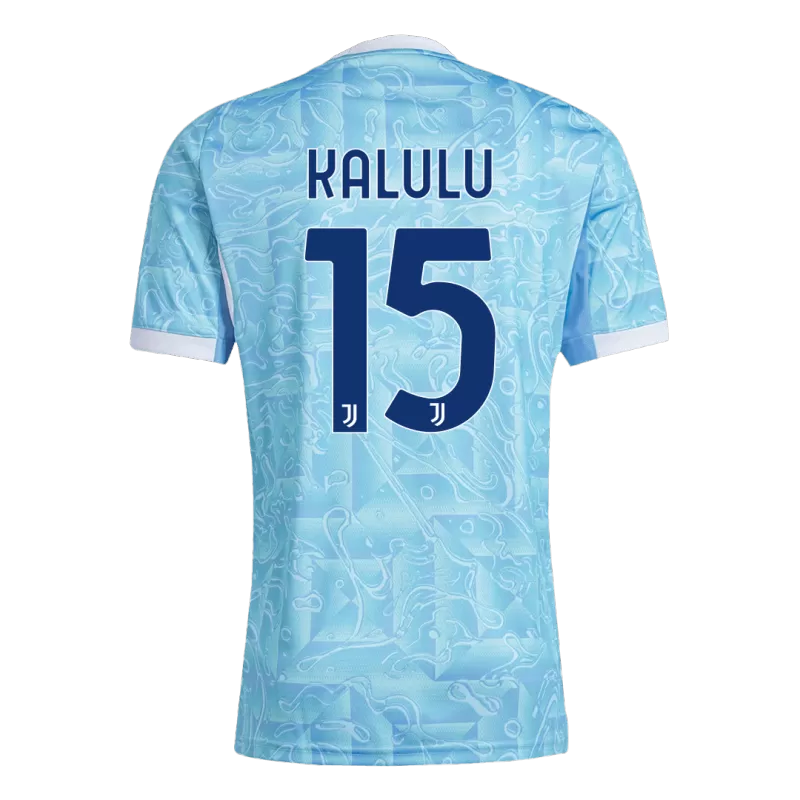KALULU #15 Juventus Away Soccer Jersey 2025/26