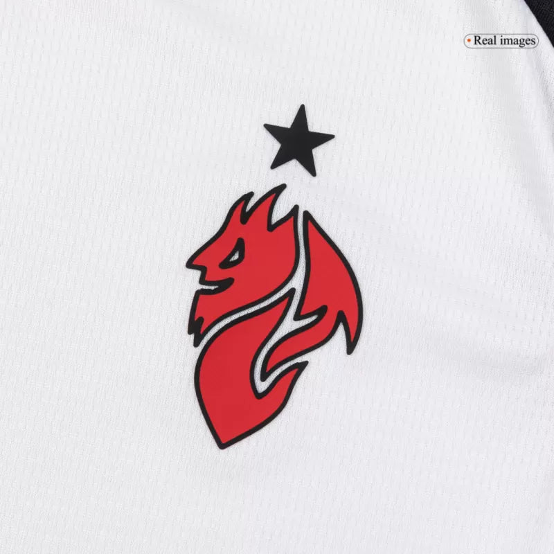 Kid's AC Milan Away Soccer Jersey Kit(Jersey+Shorts) 2025/26