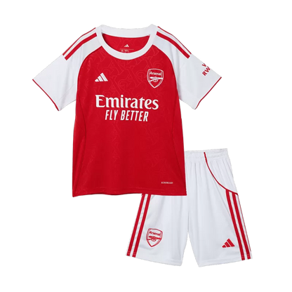 Kid's Arsenal Home Soccer Jersey Kit(Jersey+Shorts) 2025/26