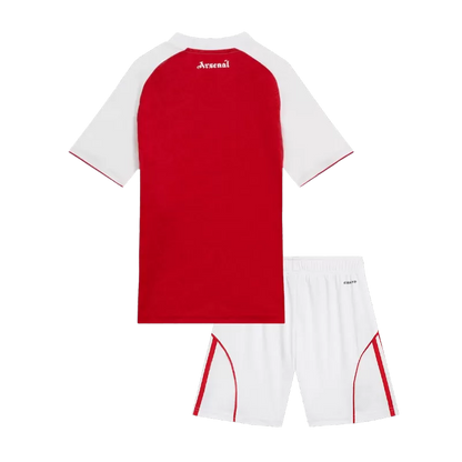 Kid's Arsenal Home Soccer Jersey Kit(Jersey+Shorts) 2025/26
