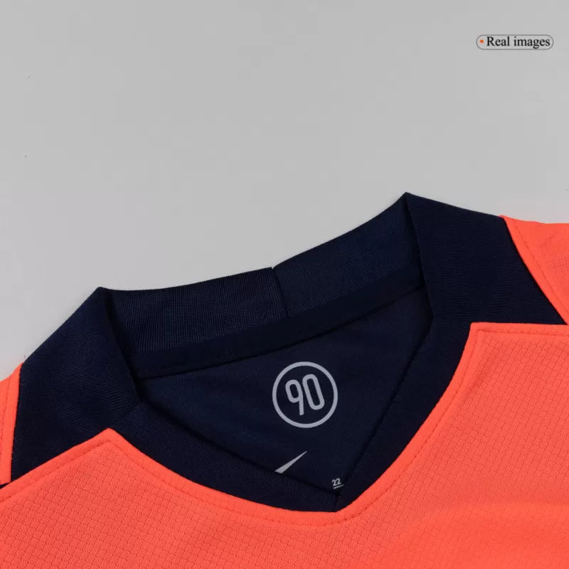 Kid‘s Barcelona Third Away Soccer Jerseys (Jersey+Short+Socks) Kit 2025/26