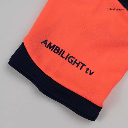 Kid‘s Barcelona Third Away Soccer Jerseys (Jersey+Short+Socks) Kit 2025/26