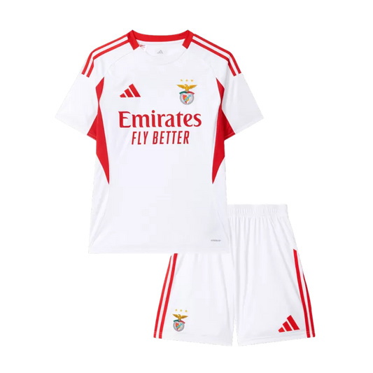 Kid's Benfica Third Away Soccer Jersey Kit(Jersey+Shorts) 2025/26
