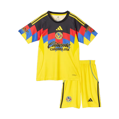 Kid's Club America Home Soccer Jersey Kit(Jersey+Shorts) 2025/26