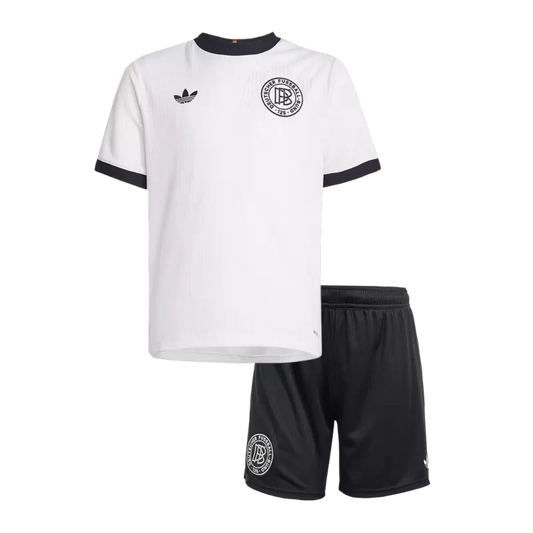 Kid's Germany Soccer Jersey Kit(Jersey+Shorts) 2025 - 125th Anniversary Go Game Wear
