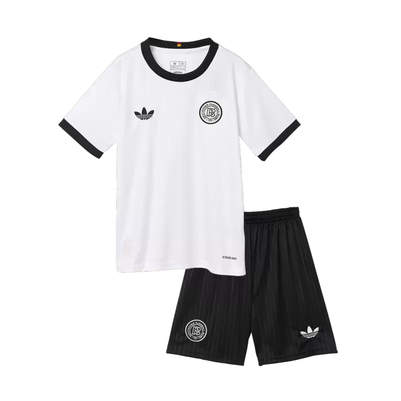 Kid's Germany Soccer Jersey Kit(Jersey+Shorts) 2025 - 125th Anniversary Go Game Wear