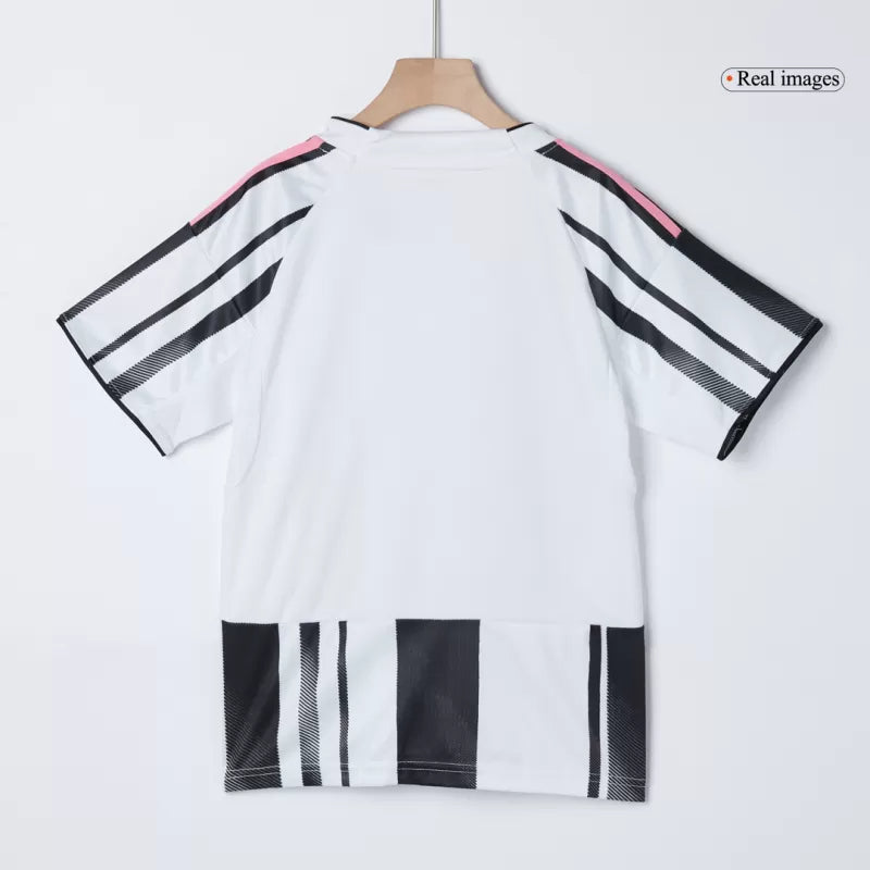 Kid's Juventus Home Soccer Jersey Kit(Jersey+Shorts) 2025/26