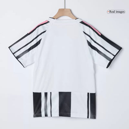 Kid's Juventus Home Soccer Jersey Kit(Jersey+Shorts) 2025/26