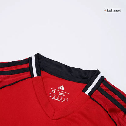 Kid's Manchester United Home Soccer Jersey Kit(Jersey+Shorts+Socks) 2025/26