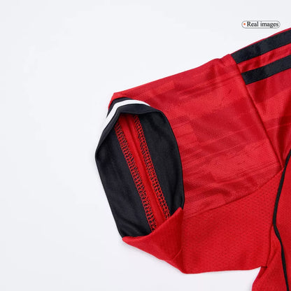 Kid's Manchester United Home Soccer Jersey Kit(Jersey+Shorts+Socks) 2025/26