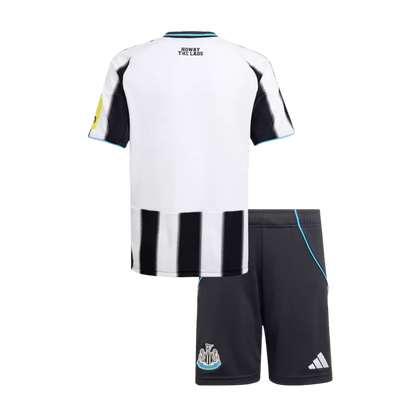 Kid's Newcastle United Home Soccer Jersey Kit(Jersey+Shorts) 2025/26