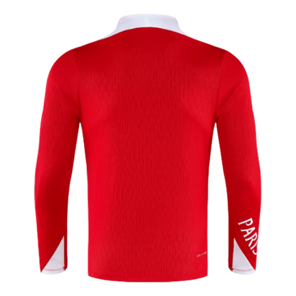 Kid's PSG 1/4 Zip Training Kit (Jacket+Pants) 2025/26 - Red