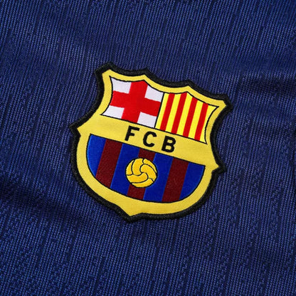 Kids Barcelona 1/4 Zip Training Kit (Jacket + Pants) 2025/26 - Navy