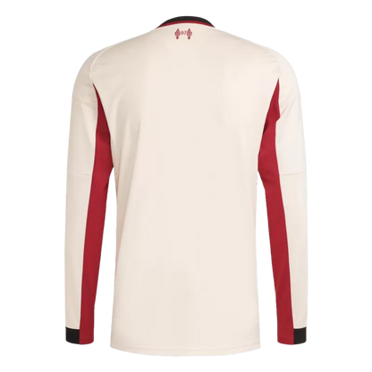 Liverpool Away Long Sleeve Soccer Jersey 2025/26
