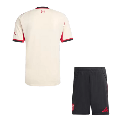 Liverpool Away Soccer Jersey Kit (Jersey+Shorts) 2025/26