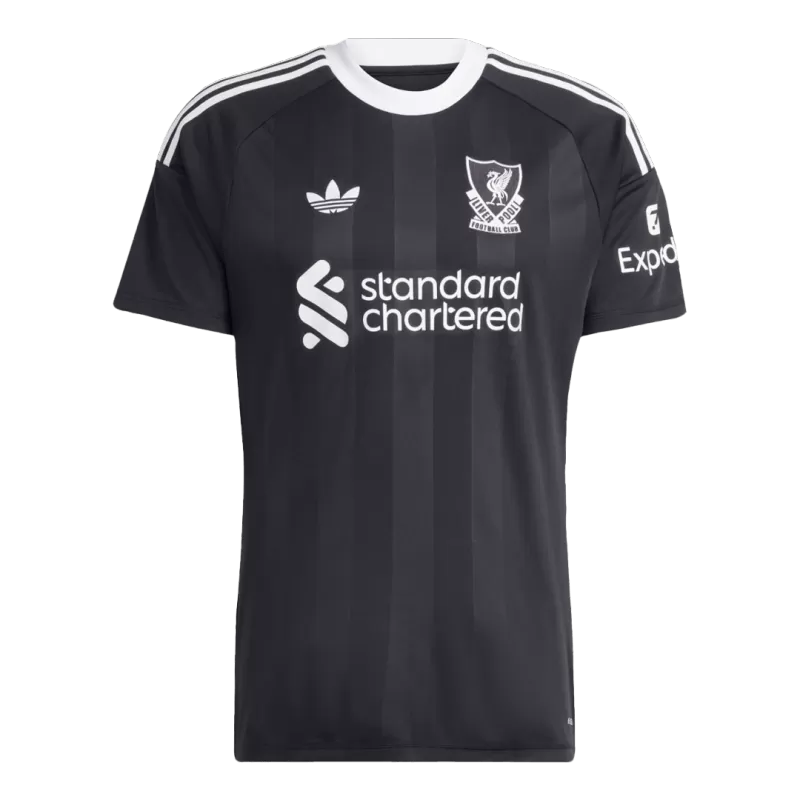 Liverpool Goalkeeper Soccer Jersey 2025/26 - Black