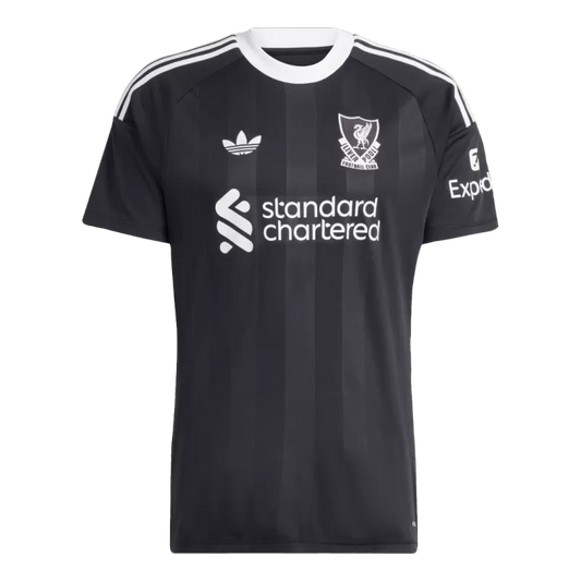 Liverpool Goalkeeper Soccer Jersey 2025/26 - Black