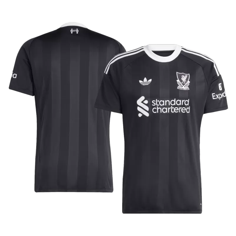Liverpool Goalkeeper Soccer Jersey 2025/26 - Black