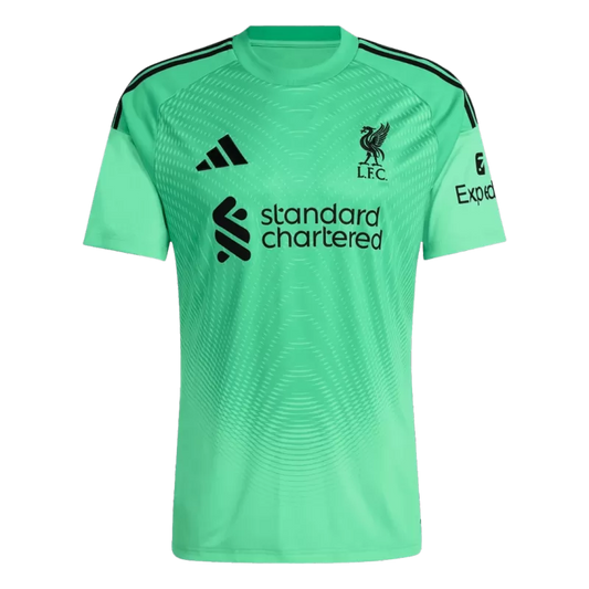 Liverpool Goalkeeper Soccer Jersey 2025/26 - Green
