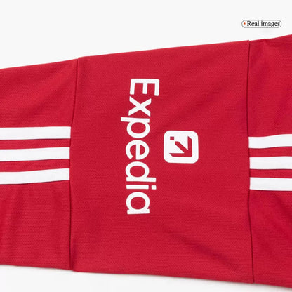 Liverpool Home Long Sleeve Soccer Jersey 2025/26