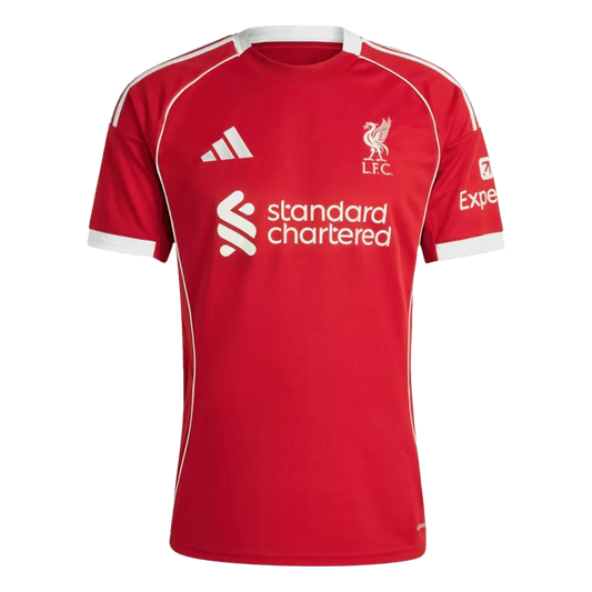 Liverpool Home Soccer Jersey 2025/26