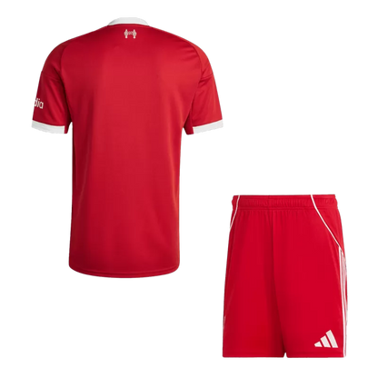 Liverpool Home Soccer Jersey Kit (Jersey+Shorts) 2025/26